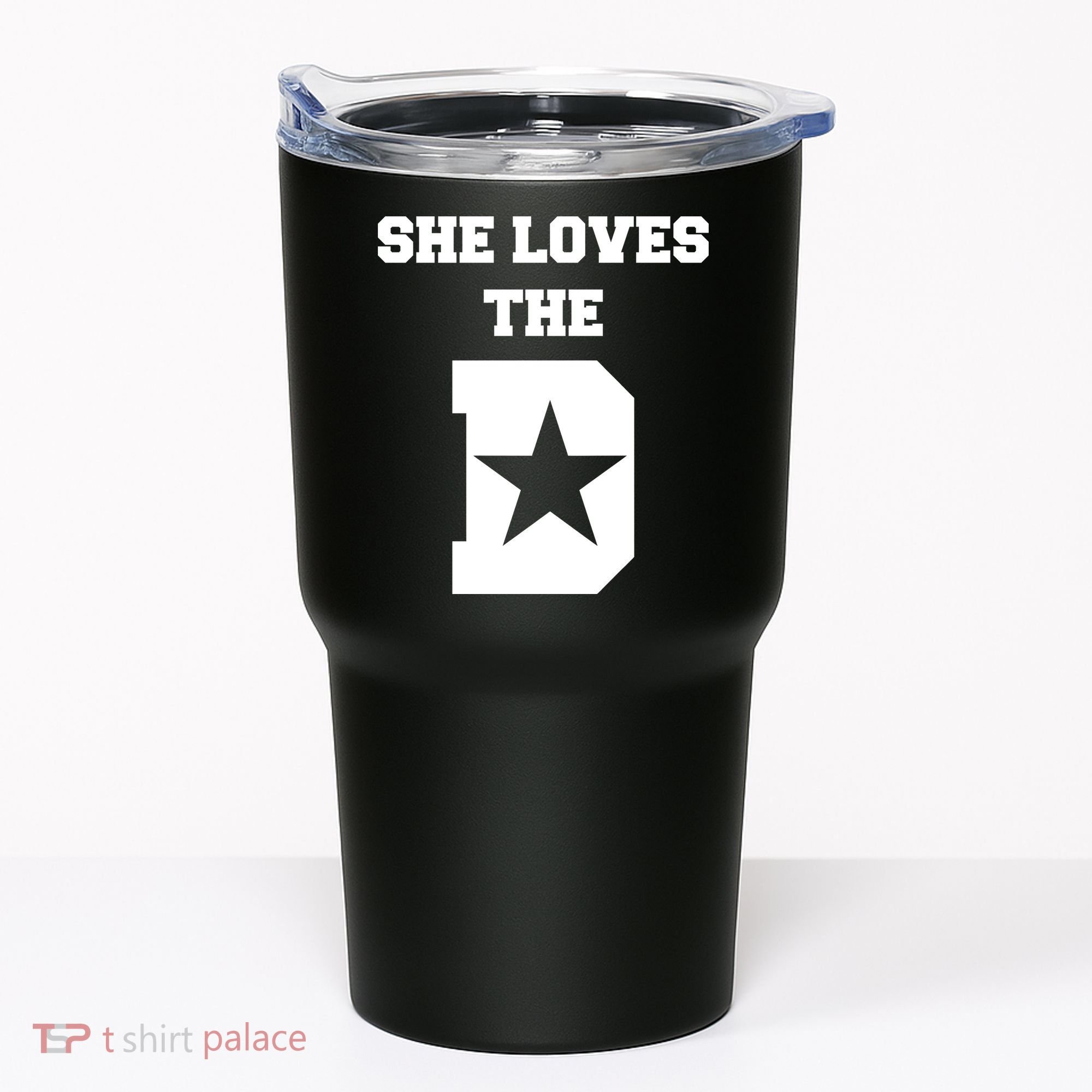 She Loves the D Dallas, Texas Pride Tumbler