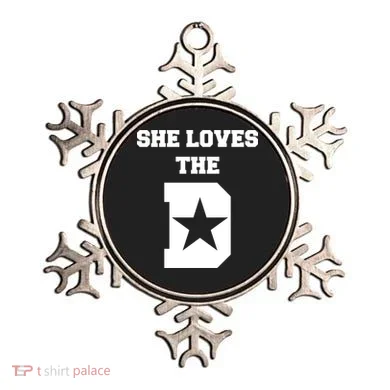 She Loves the D Dallas, Texas Pride Ornament