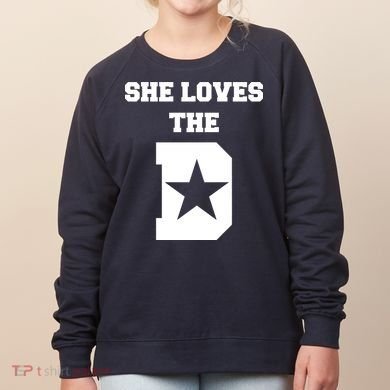 She Loves the D Dallas, Texas Pride Women's Sweatshirt