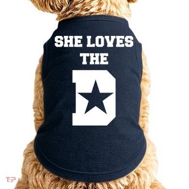 She Loves the D Dallas, Texas Pride Doggie Tank