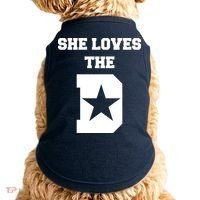She Loves the D Dallas, Texas Pride Doggie Tank thumb 0