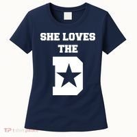 She Loves the D Dallas, Texas Pride Women's T-Shirt thumb 0
