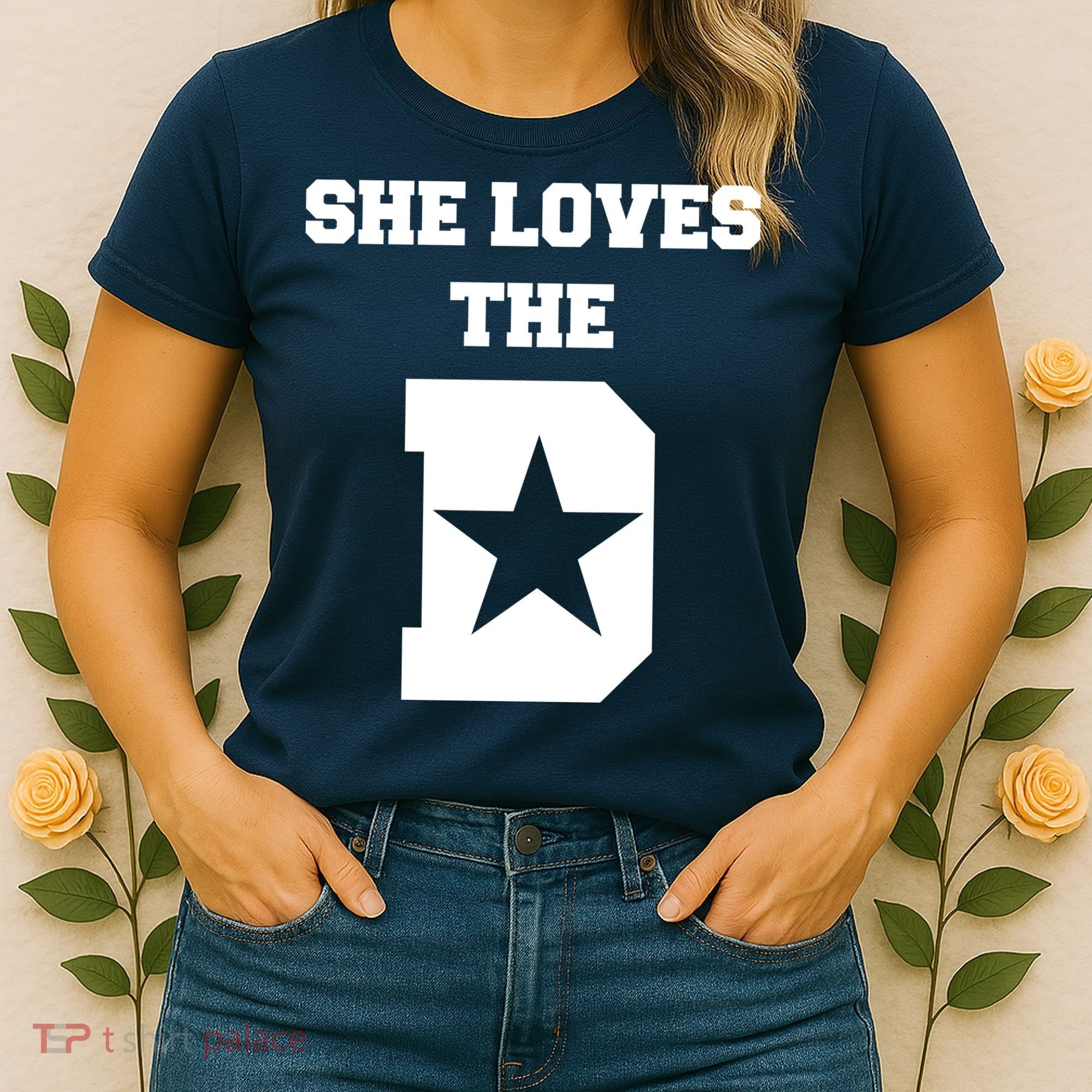 She Loves the D Dallas, Texas Pride Women's T-Shirt
