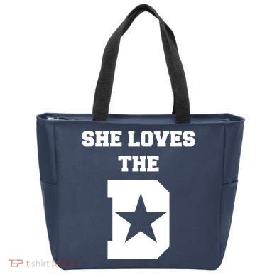 She Loves the D Dallas, Texas Pride Tote Bag