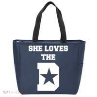 She Loves the D Dallas, Texas Pride Tote Bag thumb 0