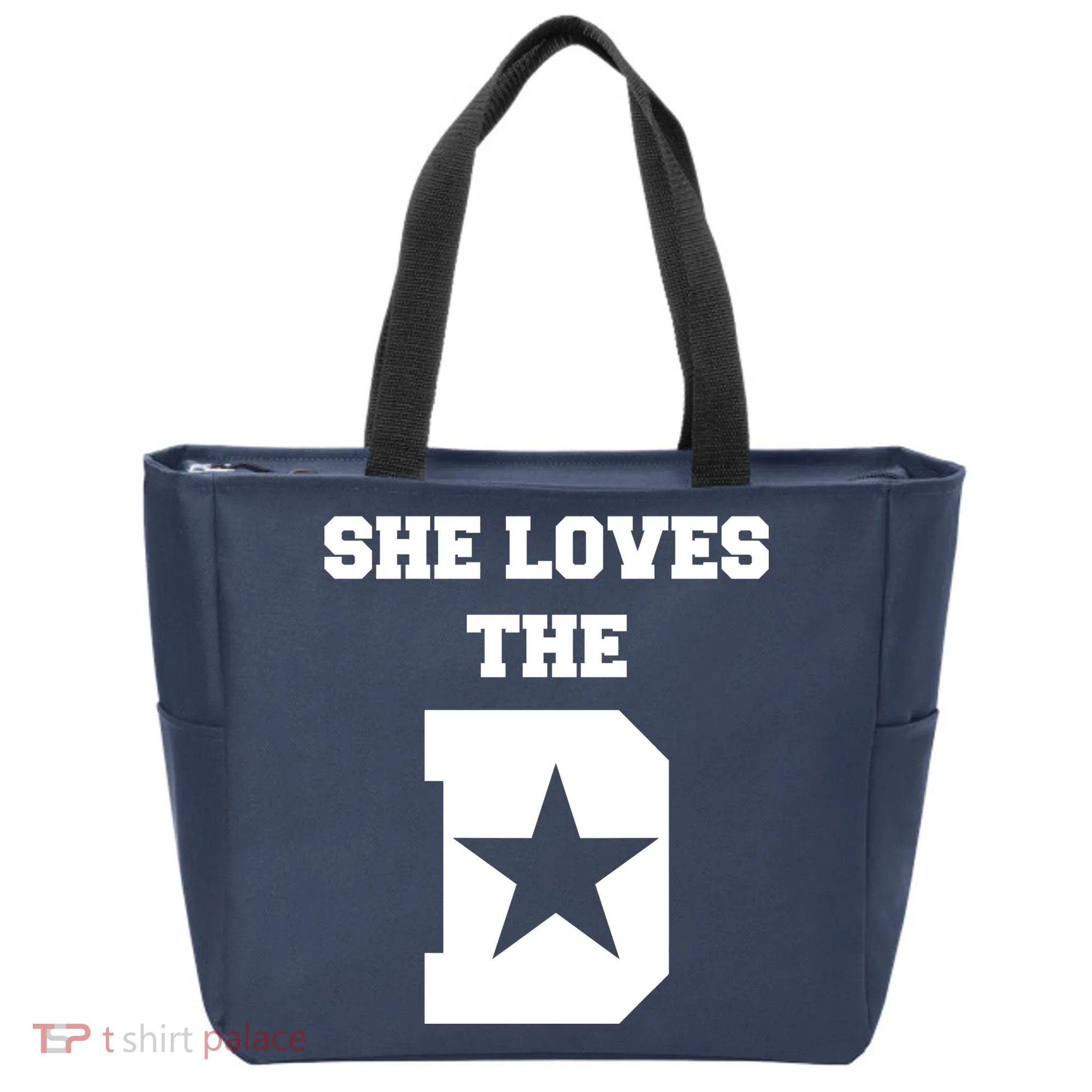 She Loves the D Dallas, Texas Pride Tote Bag