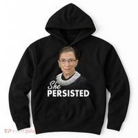 She Persisted RBG Ruth Bader Ginsburg Hoodie thumb 0