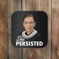 She Persisted RBG Ruth Bader Ginsburg Coaster thumb 0