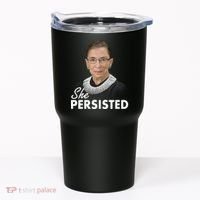 She Persisted RBG Ruth Bader Ginsburg Tumbler thumb 0