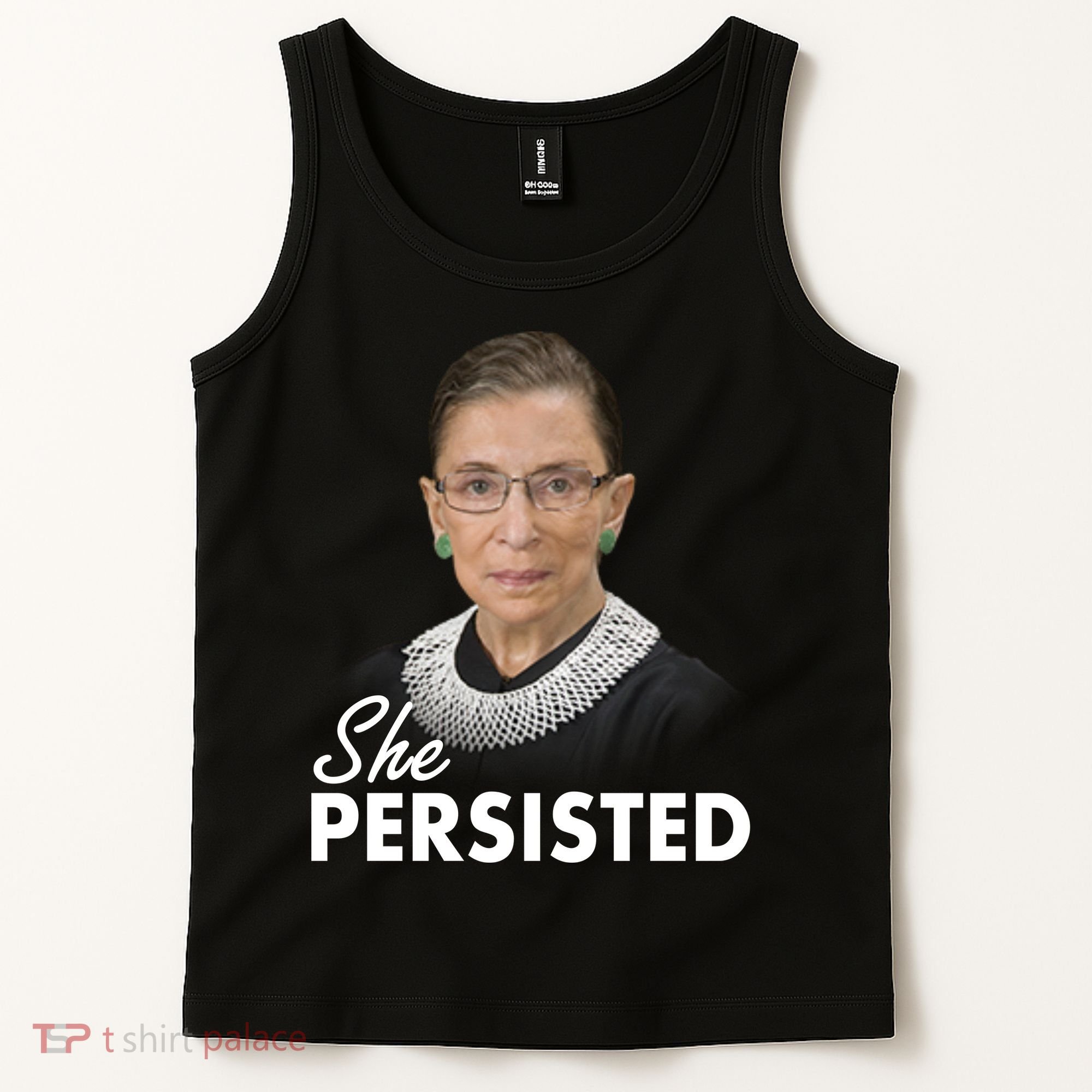 She Persisted RBG Ruth Bader Ginsburg Tank Top