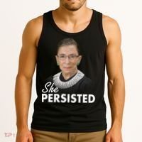 She Persisted RBG Ruth Bader Ginsburg Tank Top thumb 3