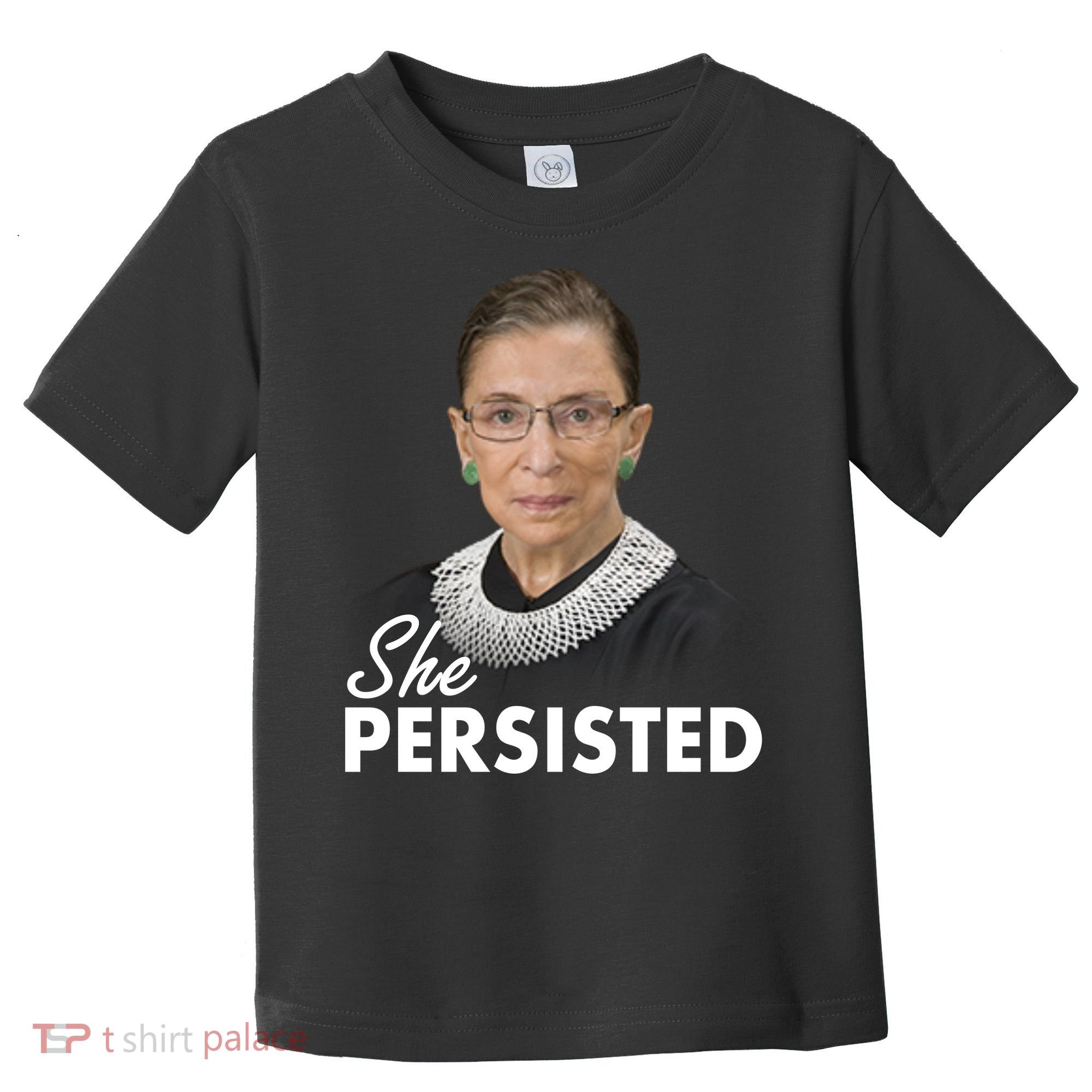 She Persisted RBG Ruth Bader Ginsburg Toddler T-Shirt