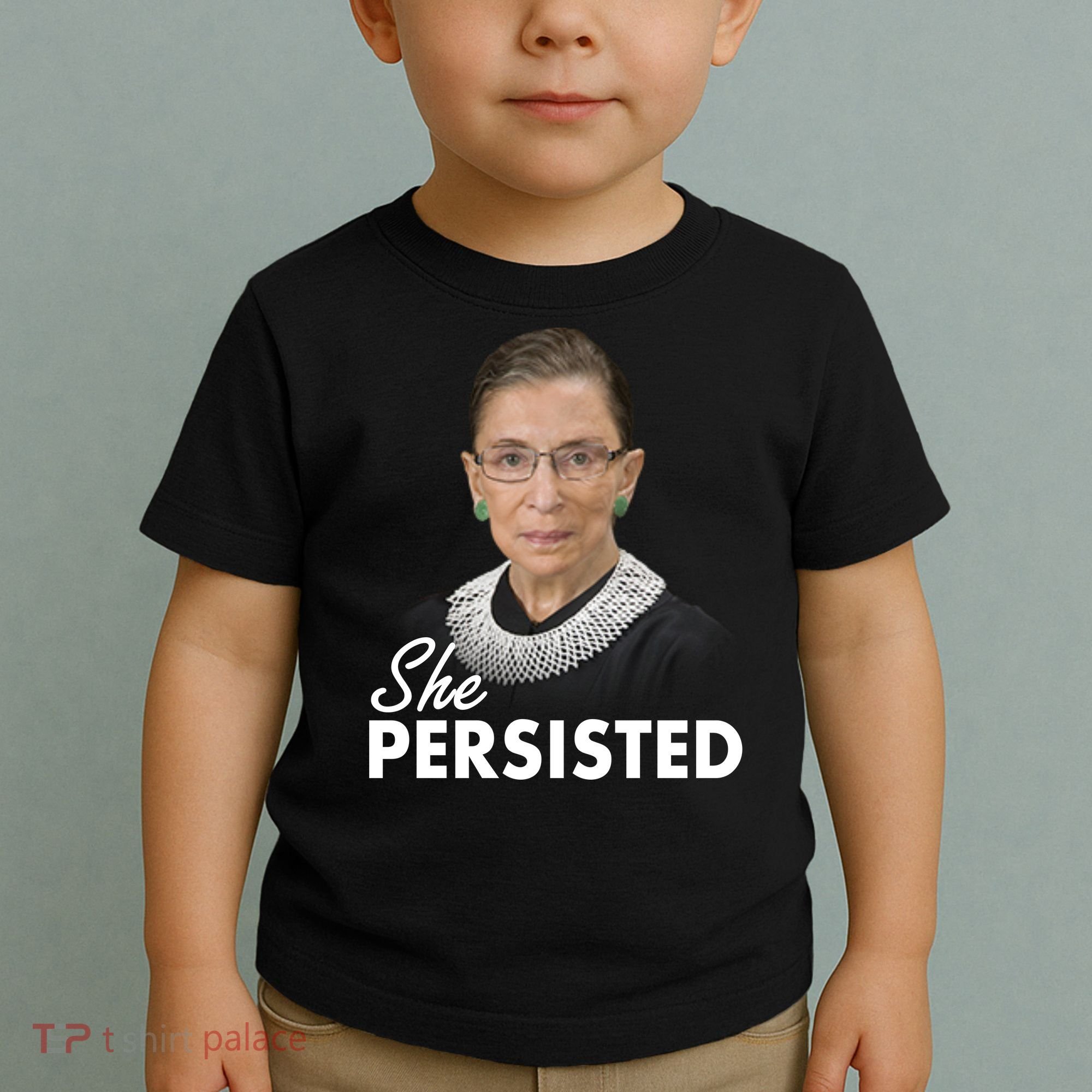 She Persisted RBG Ruth Bader Ginsburg Toddler T-Shirt