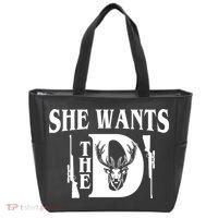 She Wants the D Hunting Tote Bag thumb 0