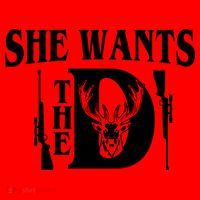 She Wants the D Hunting Santa Hat thumb 1