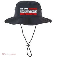 She Was Warned - Given an Explanation. Nevertheless, She Persisted. Bucket Hat thumb 0