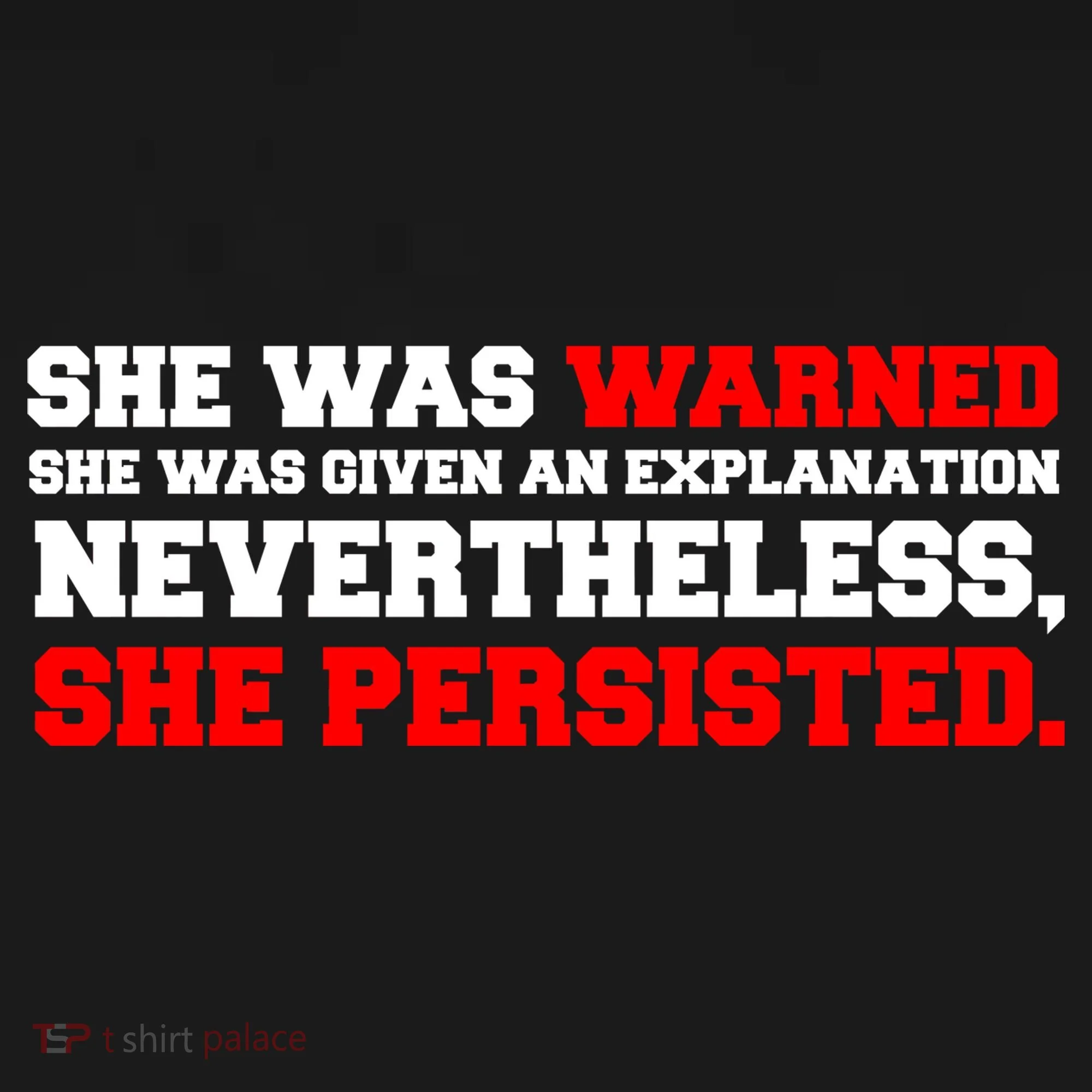 She Was Warned - Given an Explanation. Nevertheless, She Persisted. Kids Hoodie