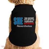 She Was Warned Given An Explanation Persisted Nevertheless Doggie Tank thumb 0