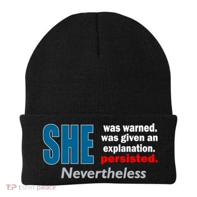 She Was Warned Given An Explanation Persisted Nevertheless Beanie