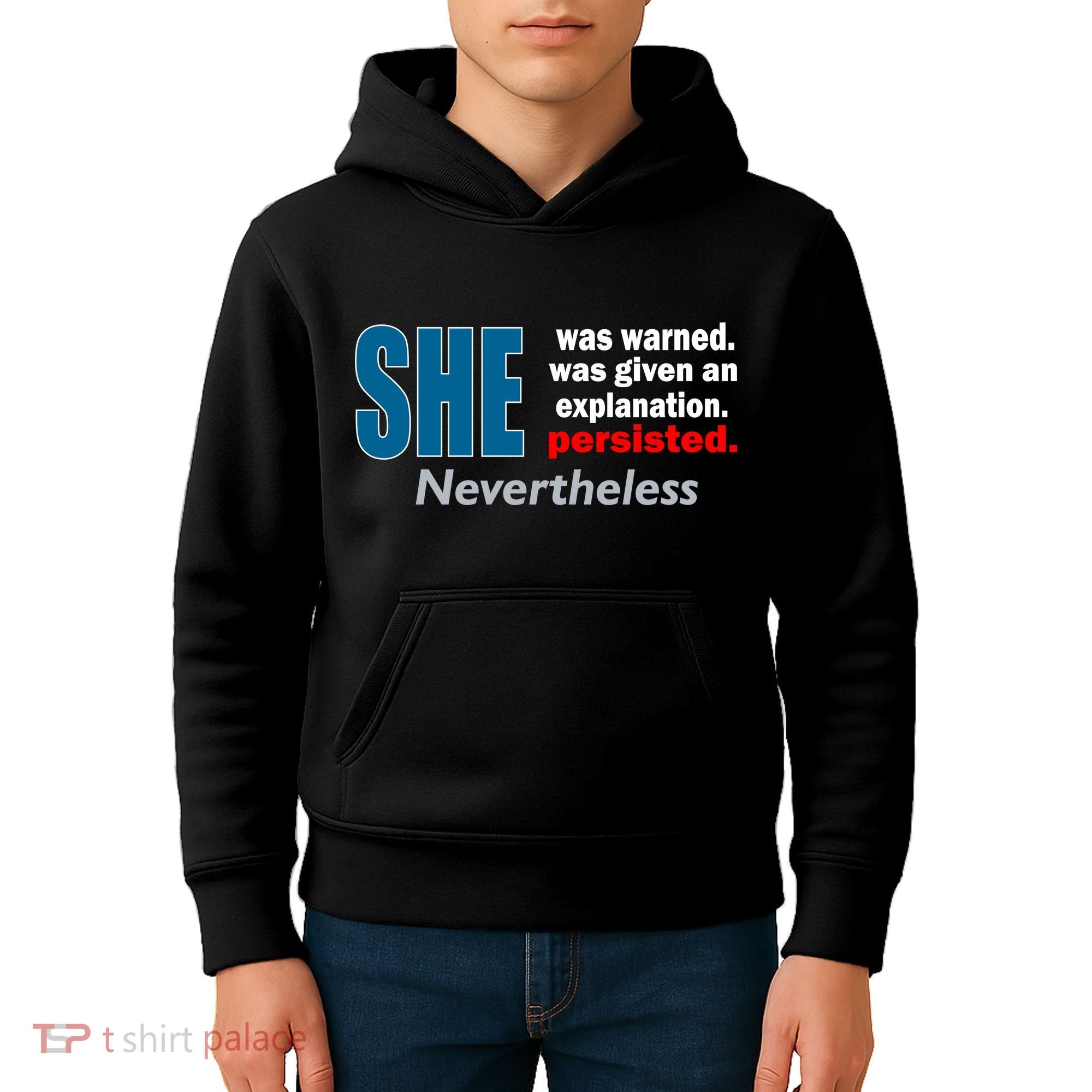 She Was Warned Given An Explanation Persisted Nevertheless Kids Hoodie