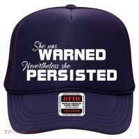 She Was Warned Nevertheless, She Persisted. Protest Hat thumb 0