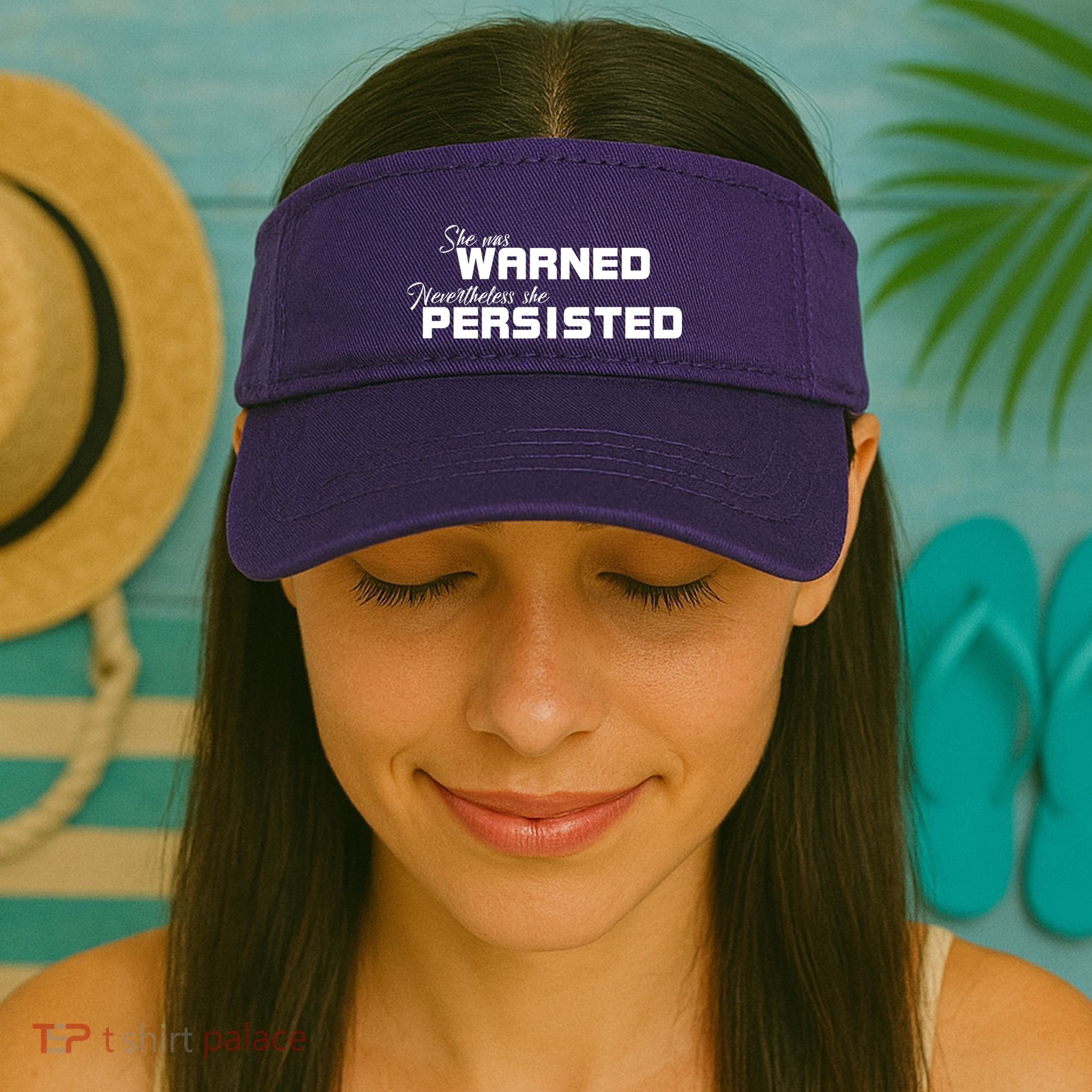 She Was Warned Nevertheless, She Persisted. Protest Visor