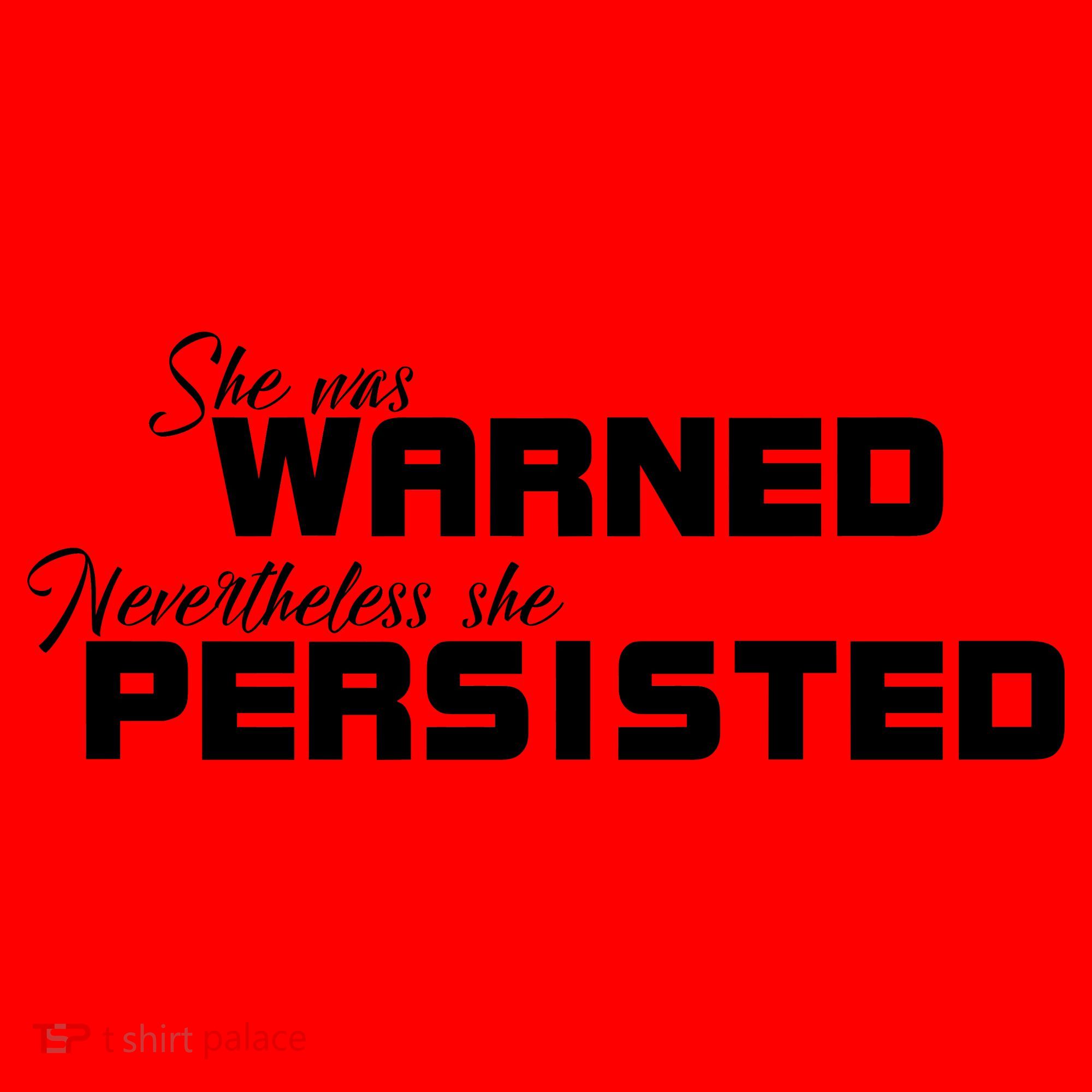 She Was Warned Nevertheless, She Persisted. Protest Santa Hat
