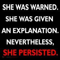 She Was Was Warned Nevertheless Persisted Button thumb 1