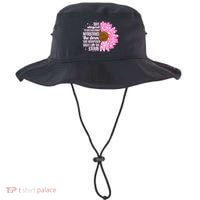 She Whispers Back I Am The Storm Pink Flower Bucket Hat thumb 0