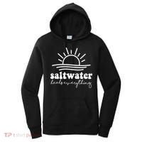 Saltwater Heals Everything Sunset Women's Hoodie thumb 0