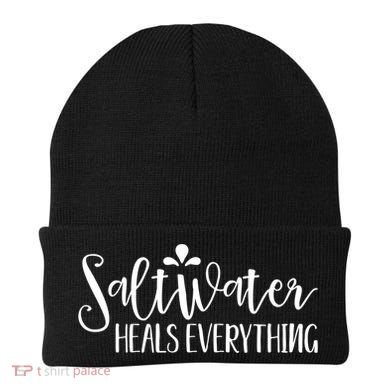 Saltwater Heals Everything Gift Beanie