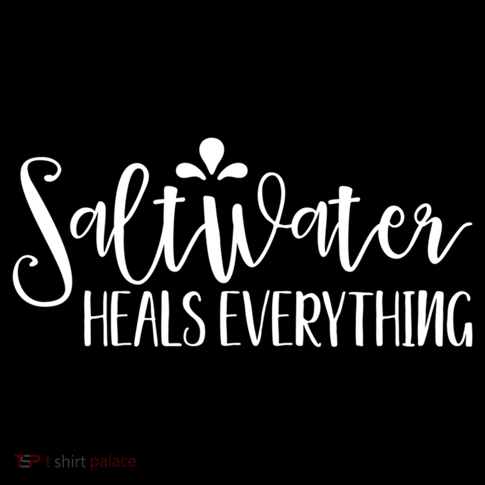 Saltwater Heals Everything Gift Ornament