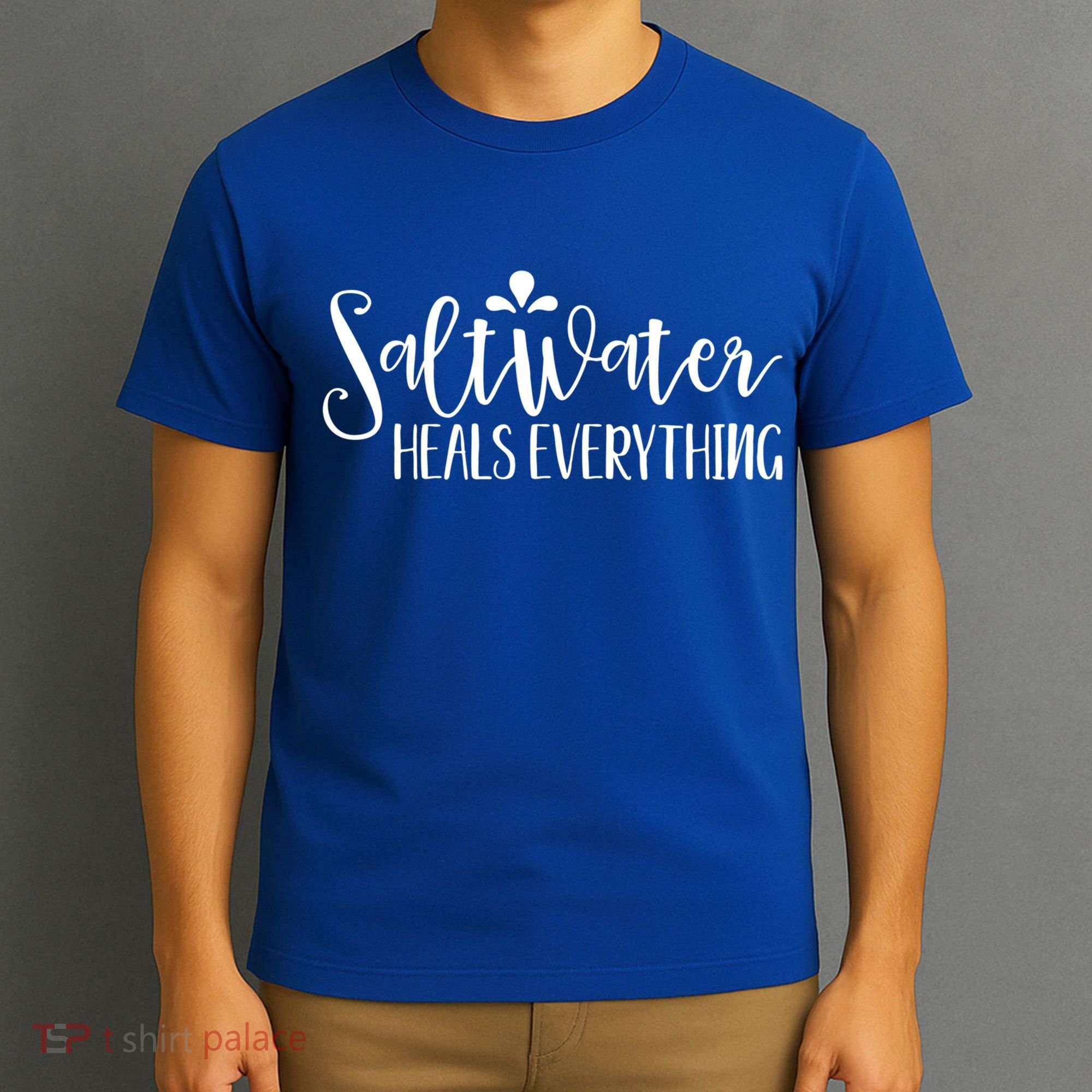 Saltwater Heals Everything Gift T-Shirt