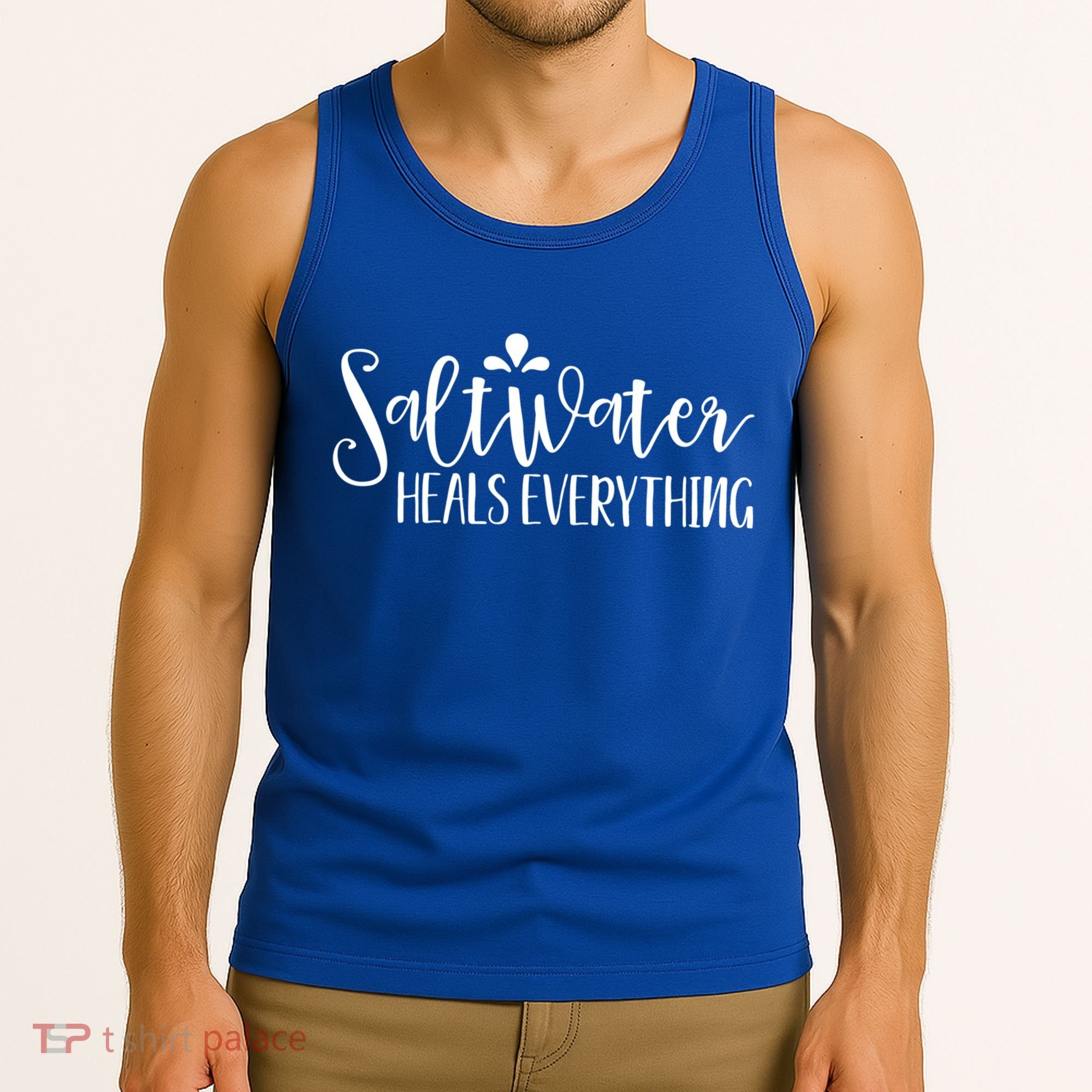 Saltwater Heals Everything Gift Tank Top