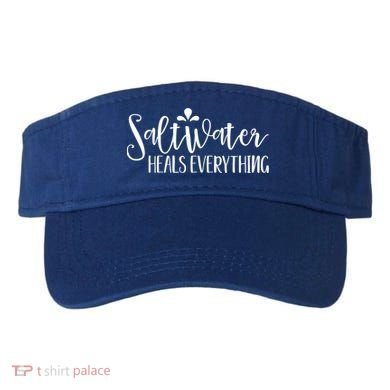 Saltwater Heals Everything Gift Visor