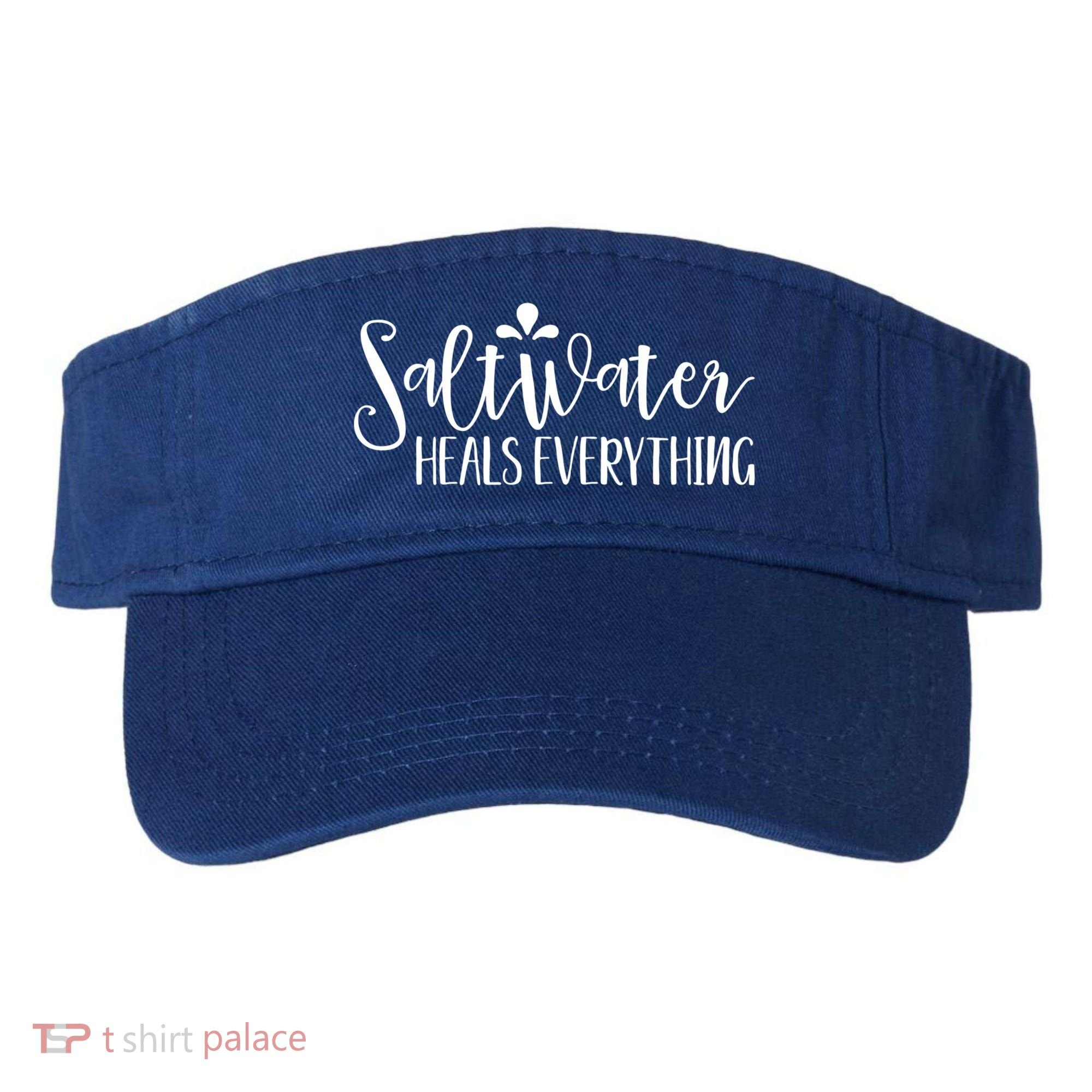 Saltwater Heals Everything Gift Visor