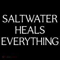 Saltwater Heals Everything Gift Cute Gift Bucket Hat thumb 4