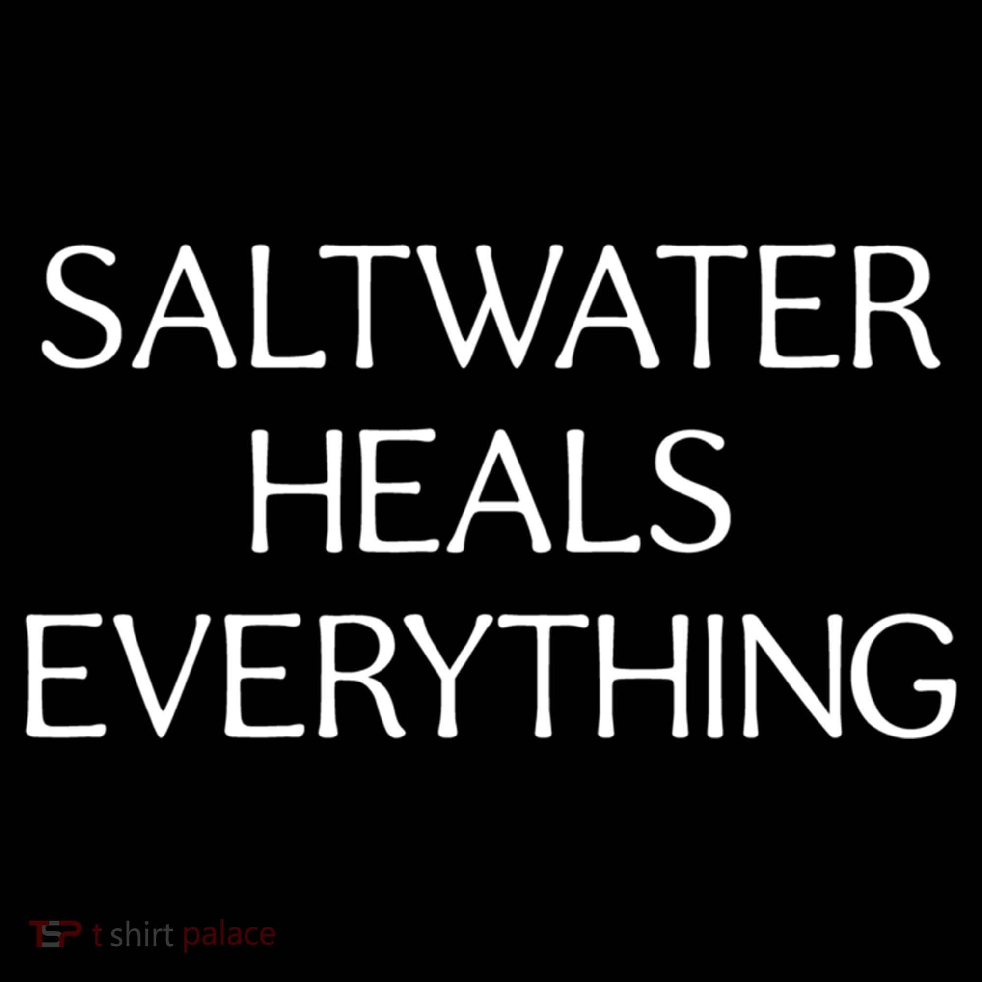 Saltwater Heals Everything Gift Cute Gift Bucket Hat