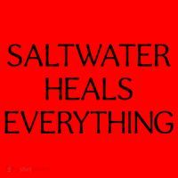 Saltwater Heals Everything Gift Cute Gift Santa Hat thumb 1