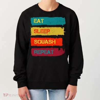 Squash Hobby Eat Sleep Squash Repeat Gift Women's Sweatshirt