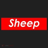 Sheep Red Box Logo Women's Sweatshirt thumb 2