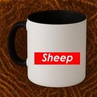 Sheep Red Box Logo Coffee Mug thumb 2