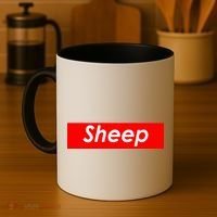 Sheep Red Box Logo Coffee Mug thumb 4