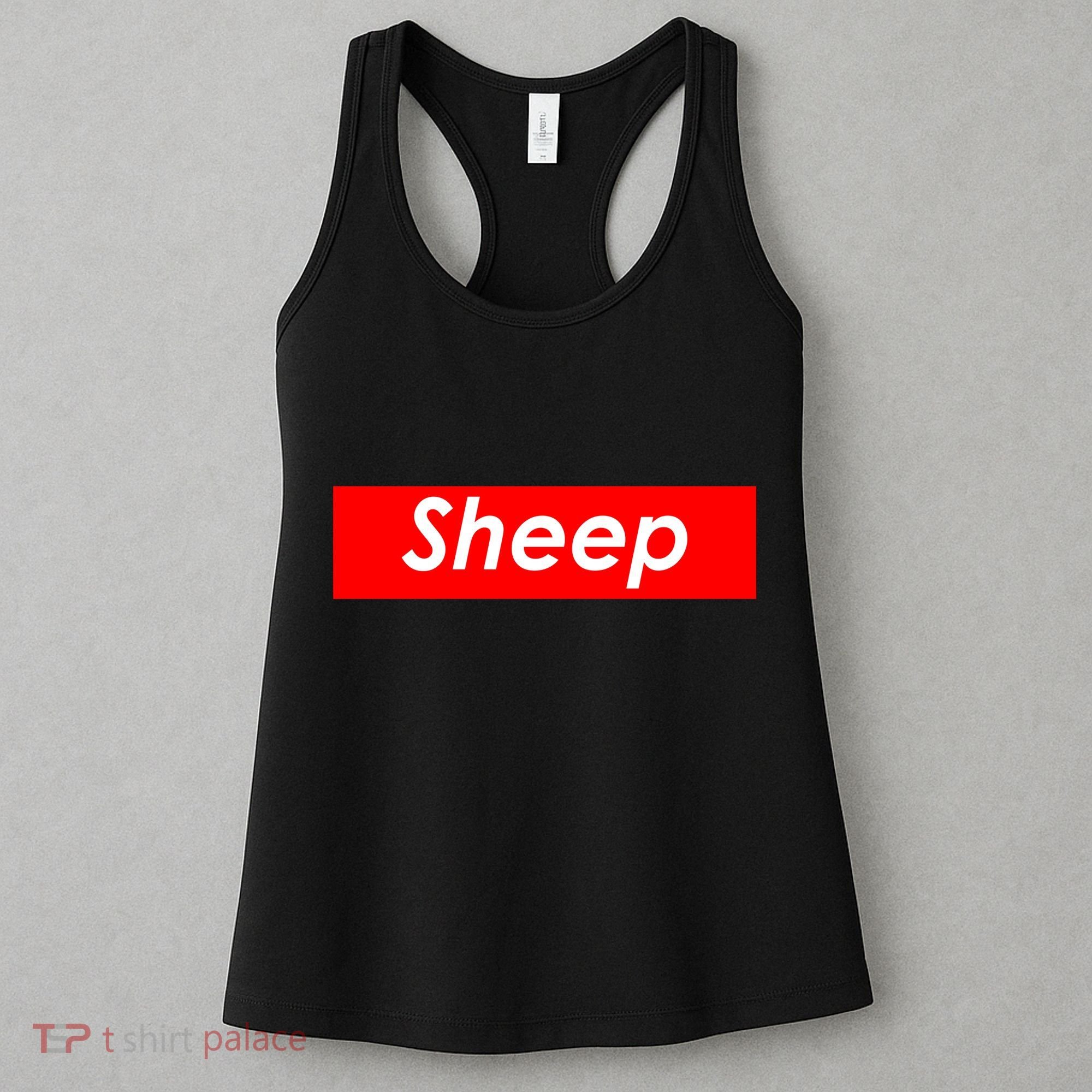 Sheep Red Box Logo Women's Tank Top