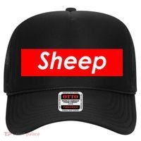 Sheep Red Box Logo Hat thumb 0