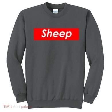 Sheep Red Box Logo Sweatshirt