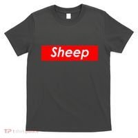 Sheep Red Box Logo T-Shirt thumb 0