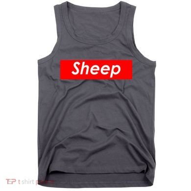 Sheep Red Box Logo Tank Top