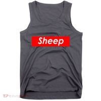 Sheep Red Box Logo Tank Top thumb 0