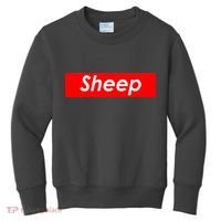 Sheep Red Box Logo Kids Sweatshirt thumb 0